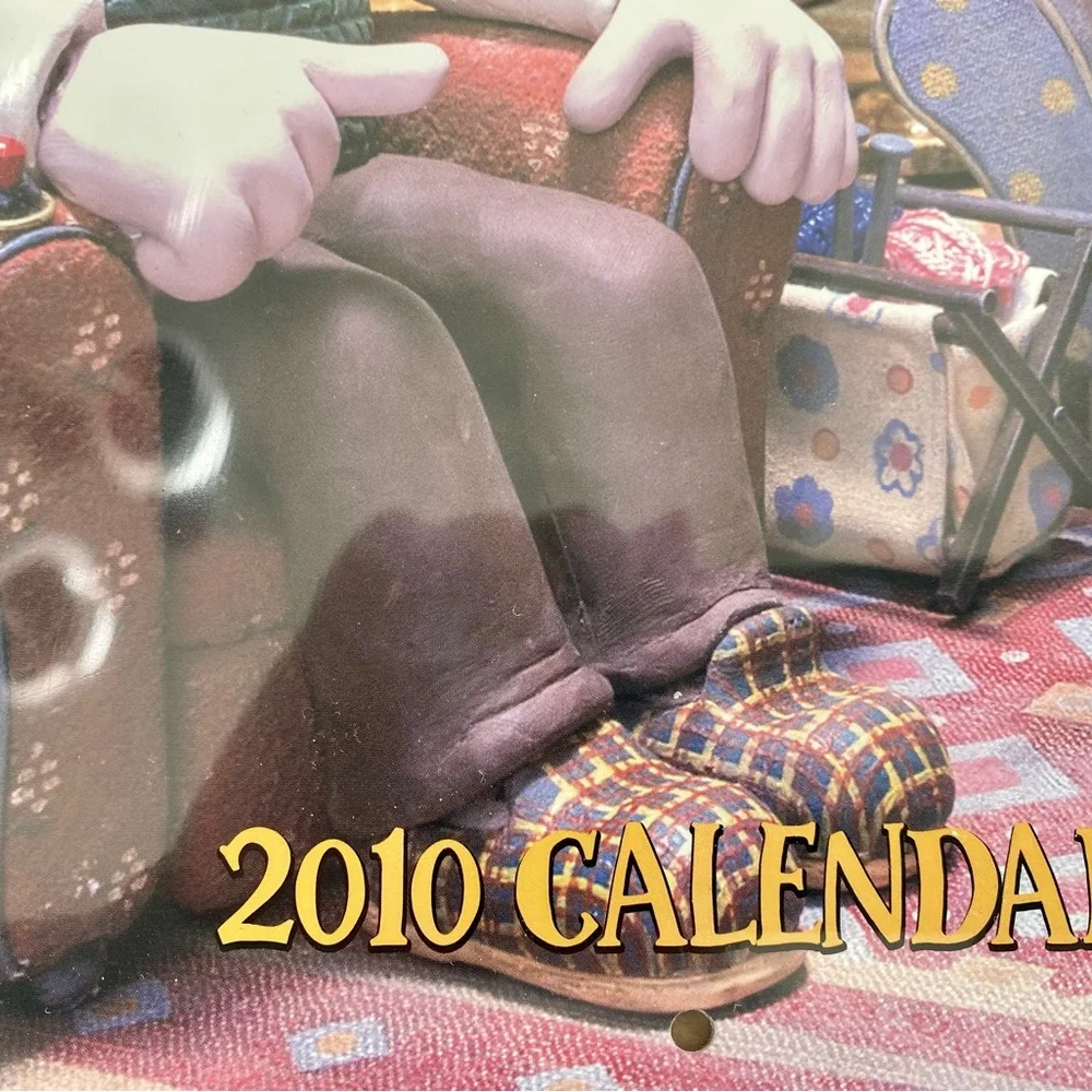 Vintage Wallace and Gromit 2010 Calendar
